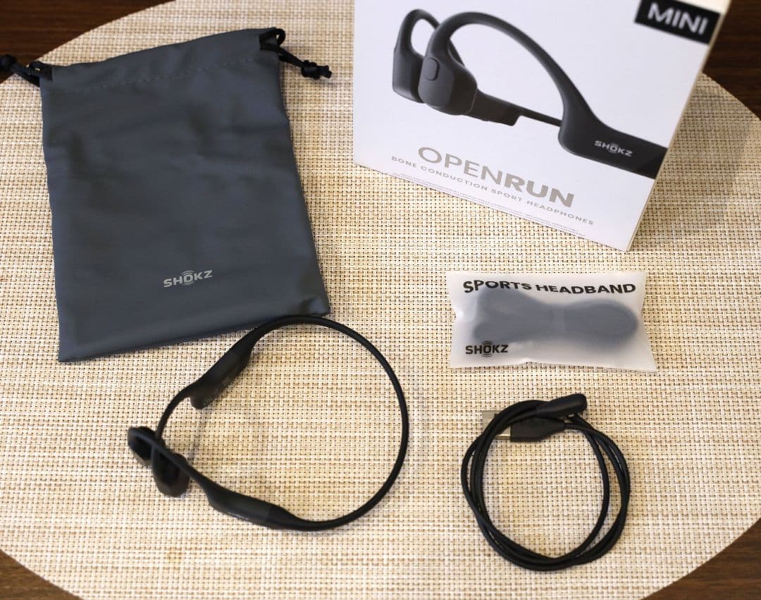 イヤホン shokz openrun mini