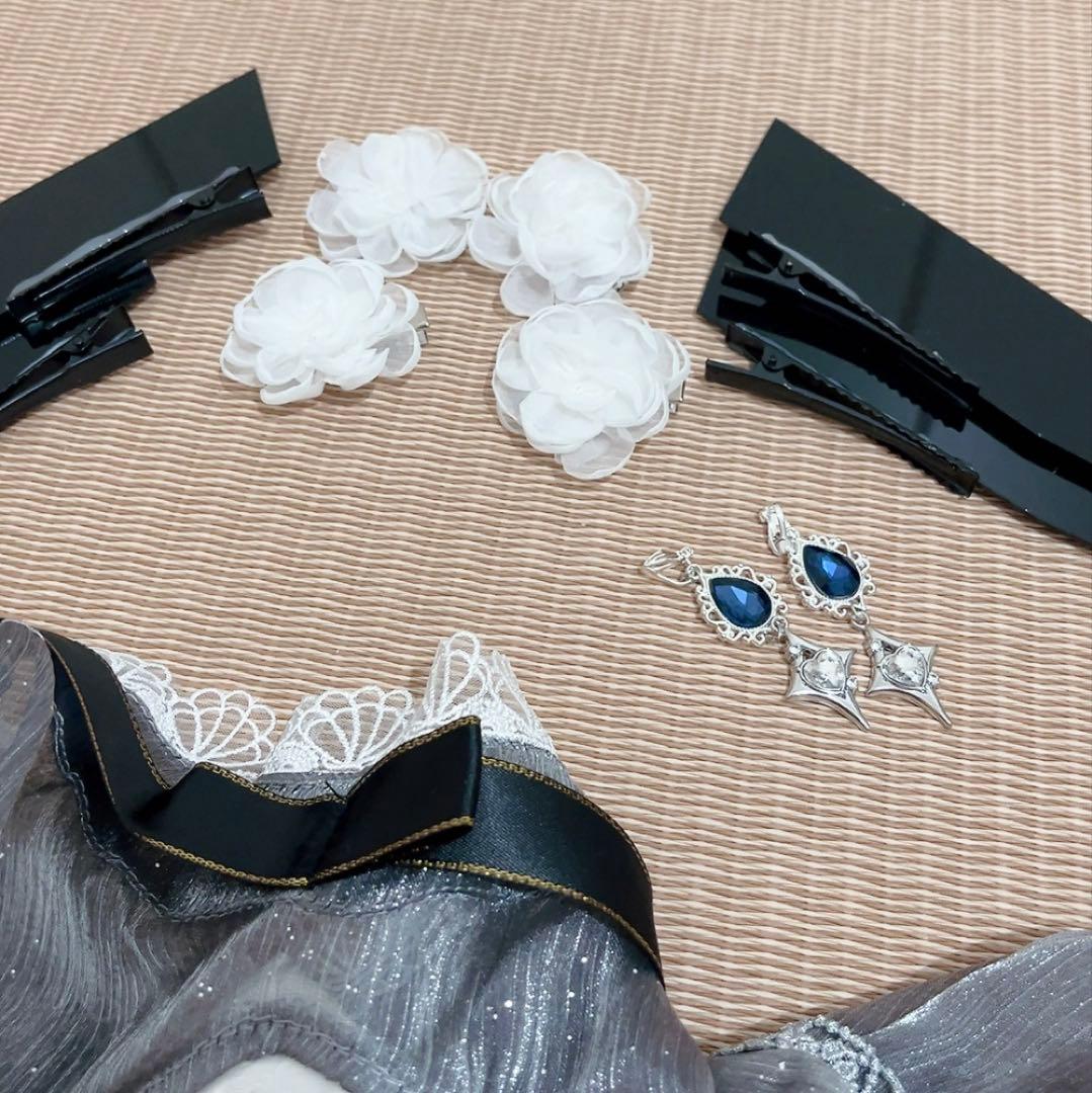 勝利の女神NIKKE ニケ　シンデレラ　2周年イラスト　コスプレ衣装＋ウィッグ