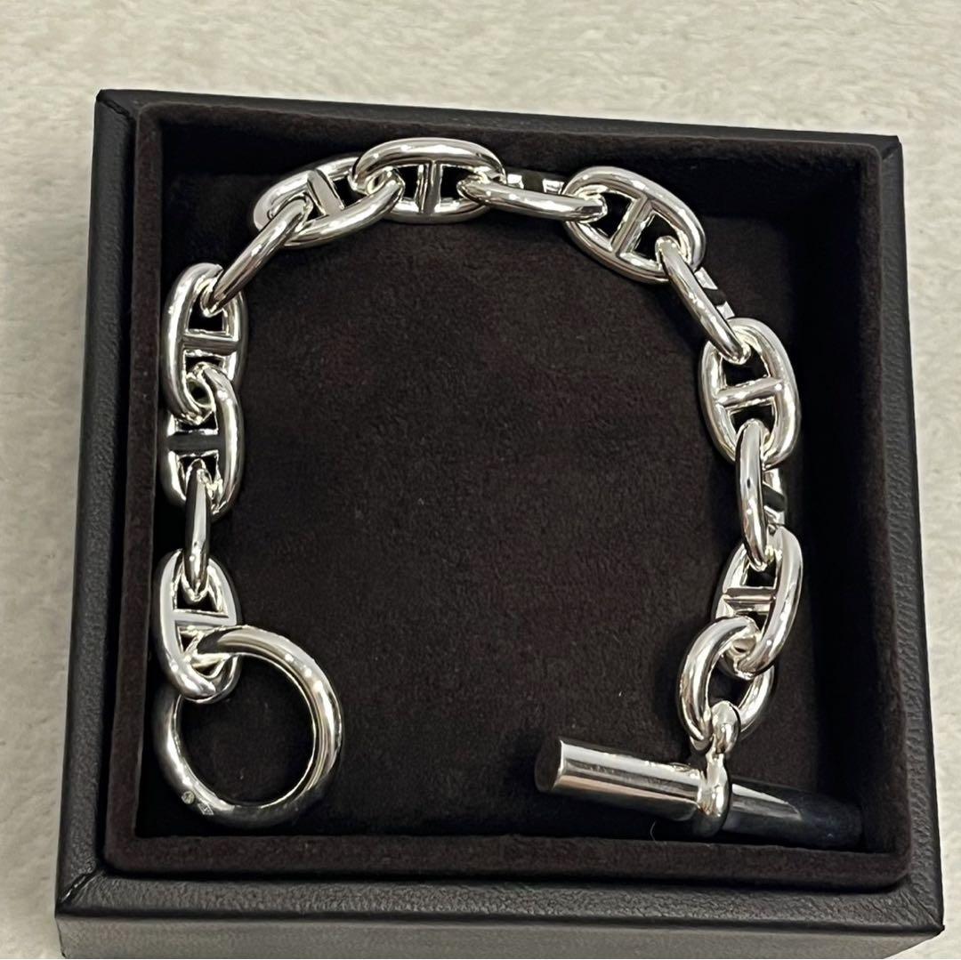 新品未使用●エルメス HERMES シェーヌダンクル MM13コマ 直営店