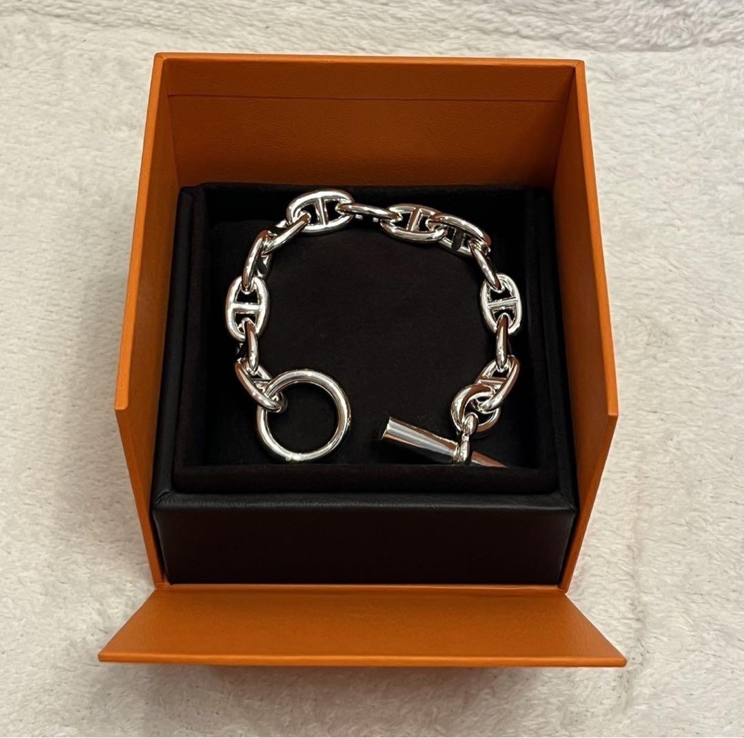 新品未使用●エルメス HERMES シェーヌダンクル MM13コマ 直営店