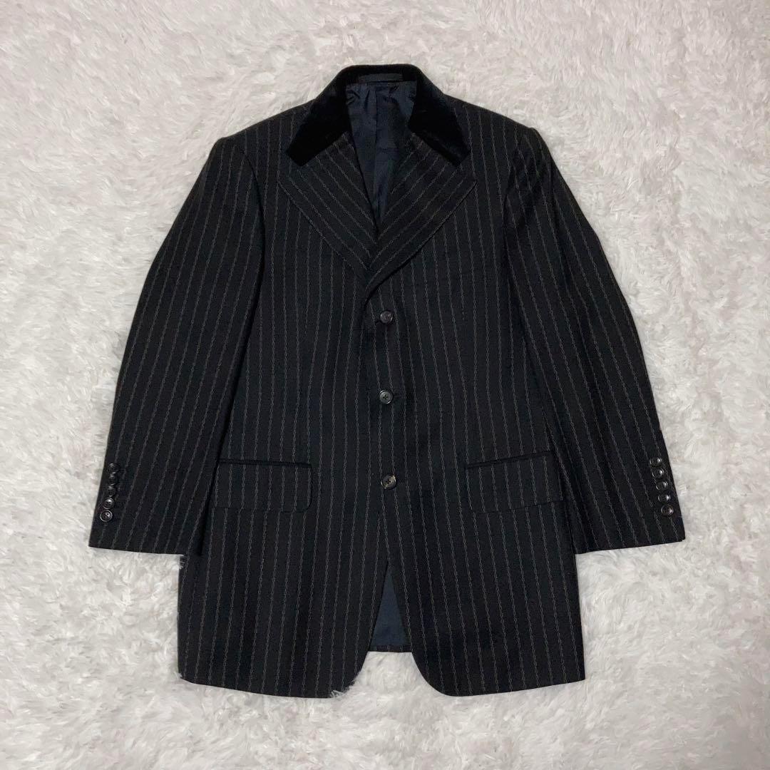 【美品】GUCCI チェーン柄スーツ セットアップ ウール キュプラ