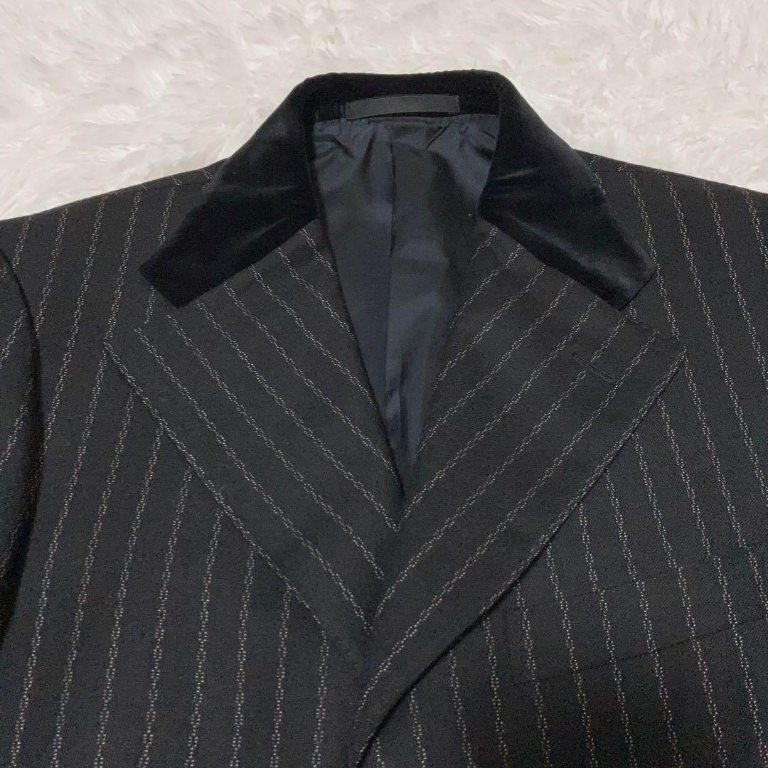【美品】GUCCI チェーン柄スーツ セットアップ ウール キュプラ