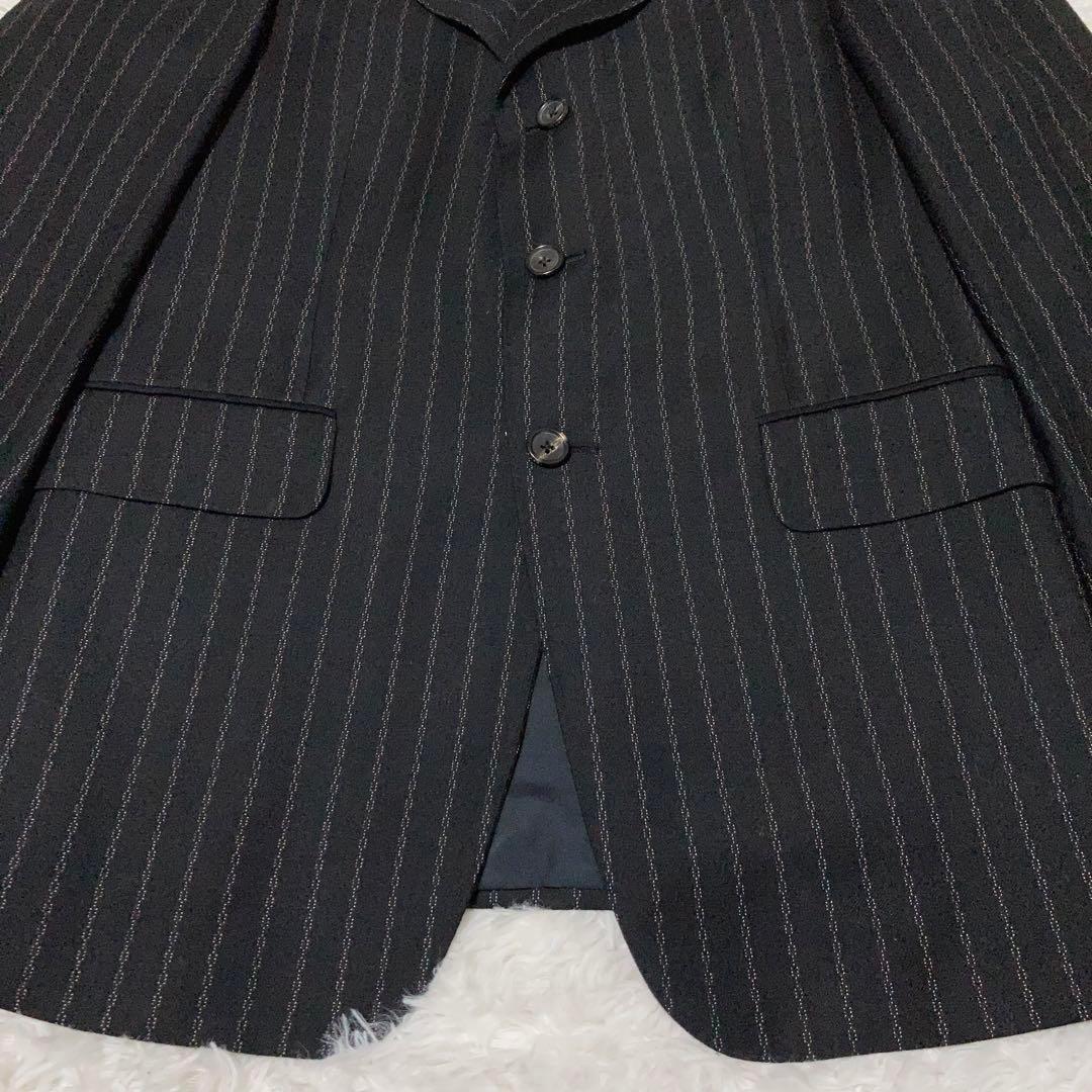 【美品】GUCCI チェーン柄スーツ セットアップ ウール キュプラ