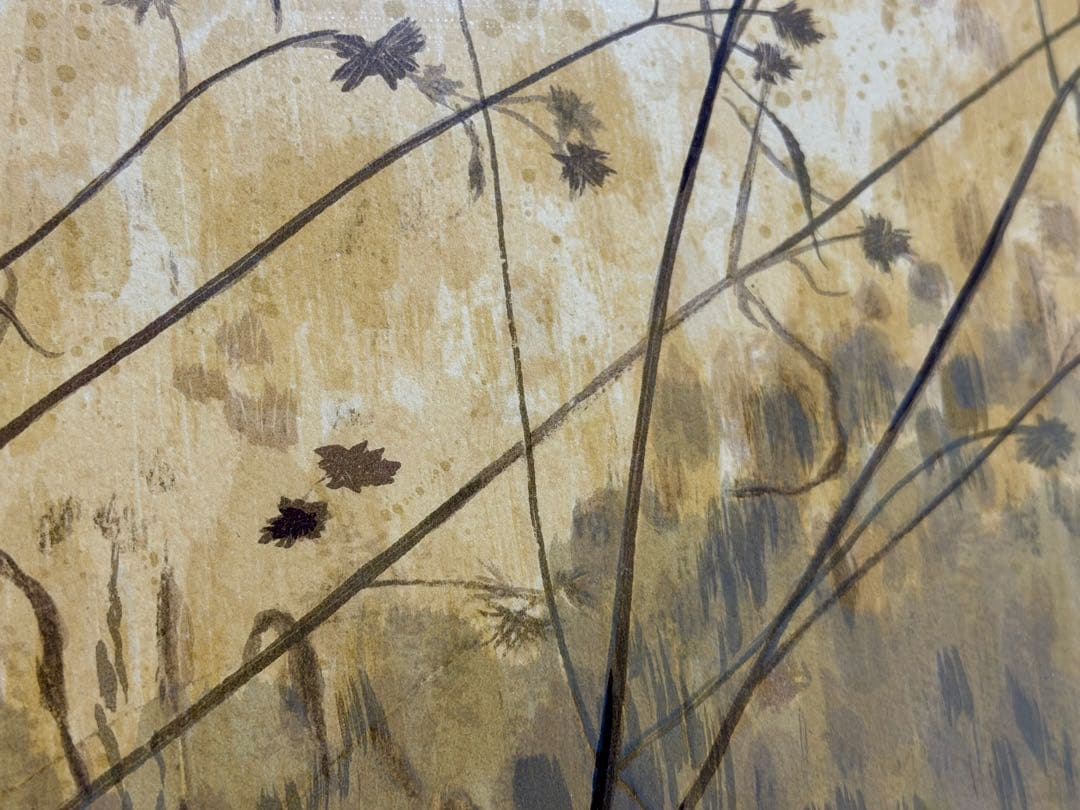 【貴重作品！】 東山魁夷 枯野 リトグラフ 直筆サイン　限定15部 額装 絵画