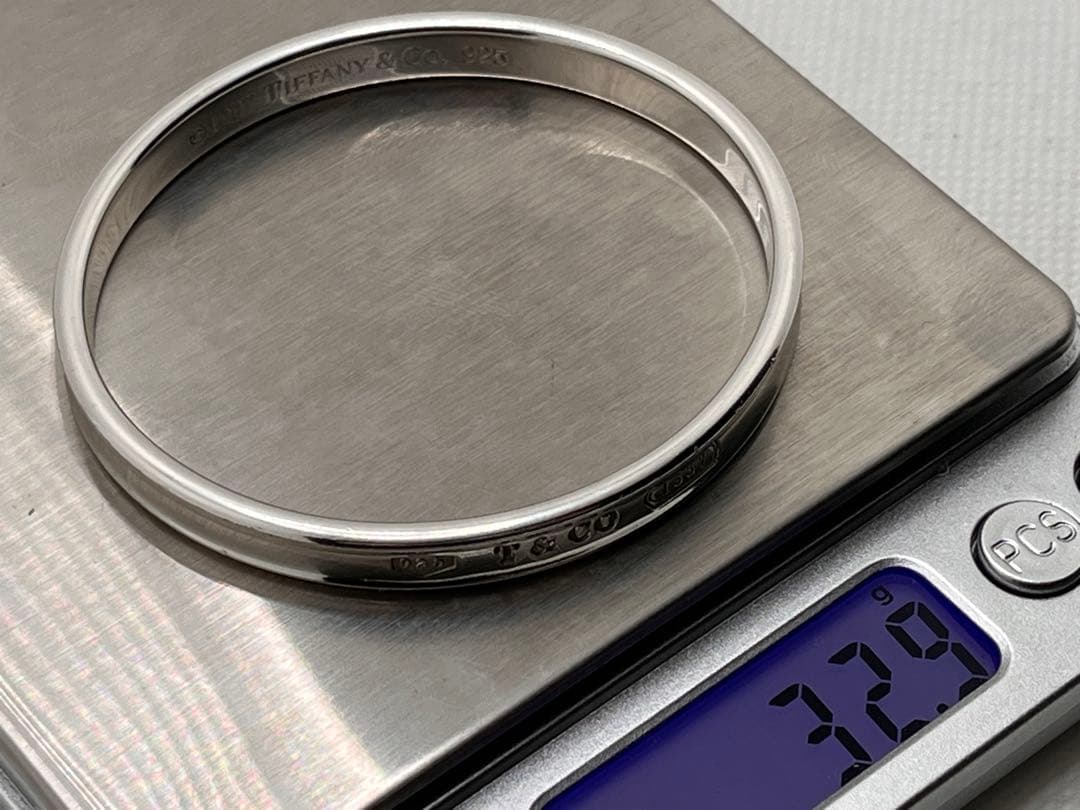 c366 美品　ティファニー　1837 バングル 925 ブレスレット　1997