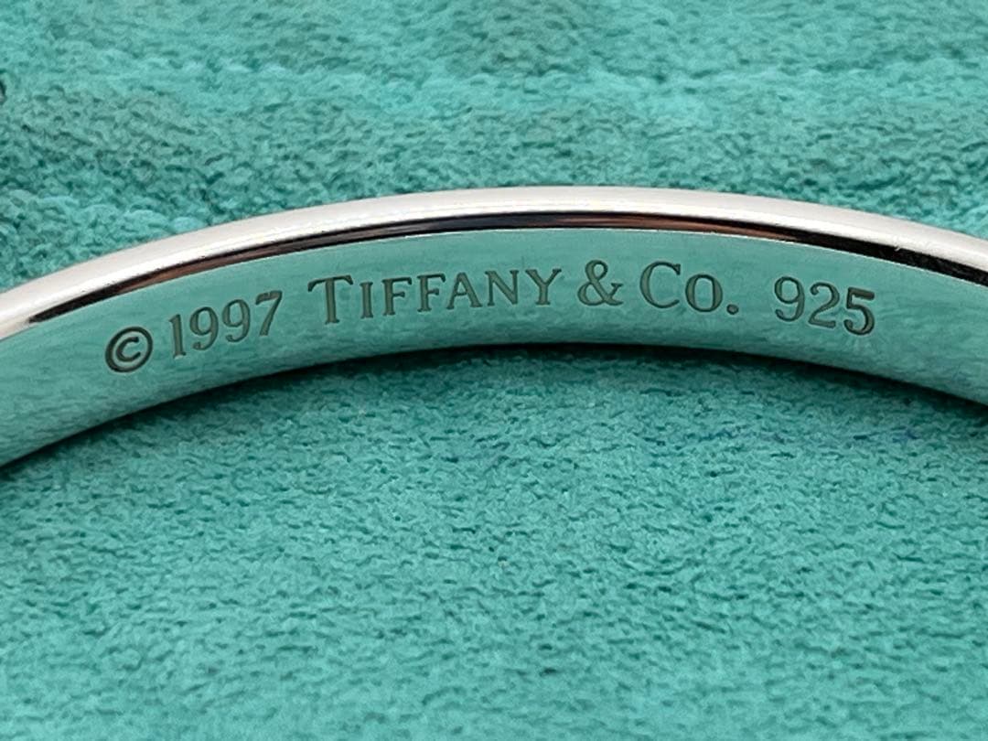 c366 美品　ティファニー　1837 バングル 925 ブレスレット　1997