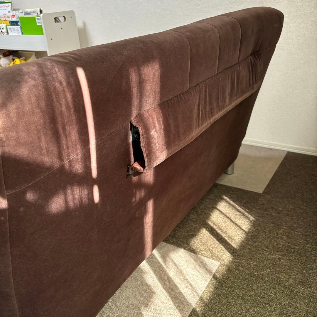 送料込み　ソファーベッド　ダブルベッド
