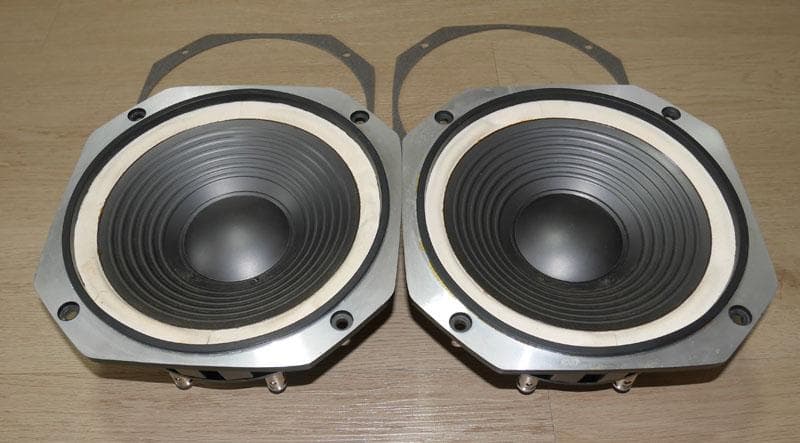 FOSTEX 18センチウーハー　FW187　2台セットで