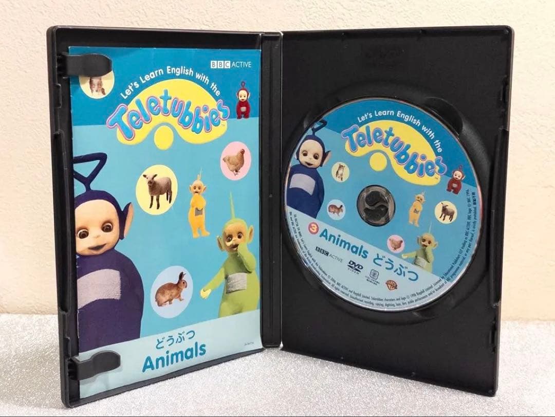テレタビーズと英語のおべんきょ DVD 6巻セット 中古 Teletubbies