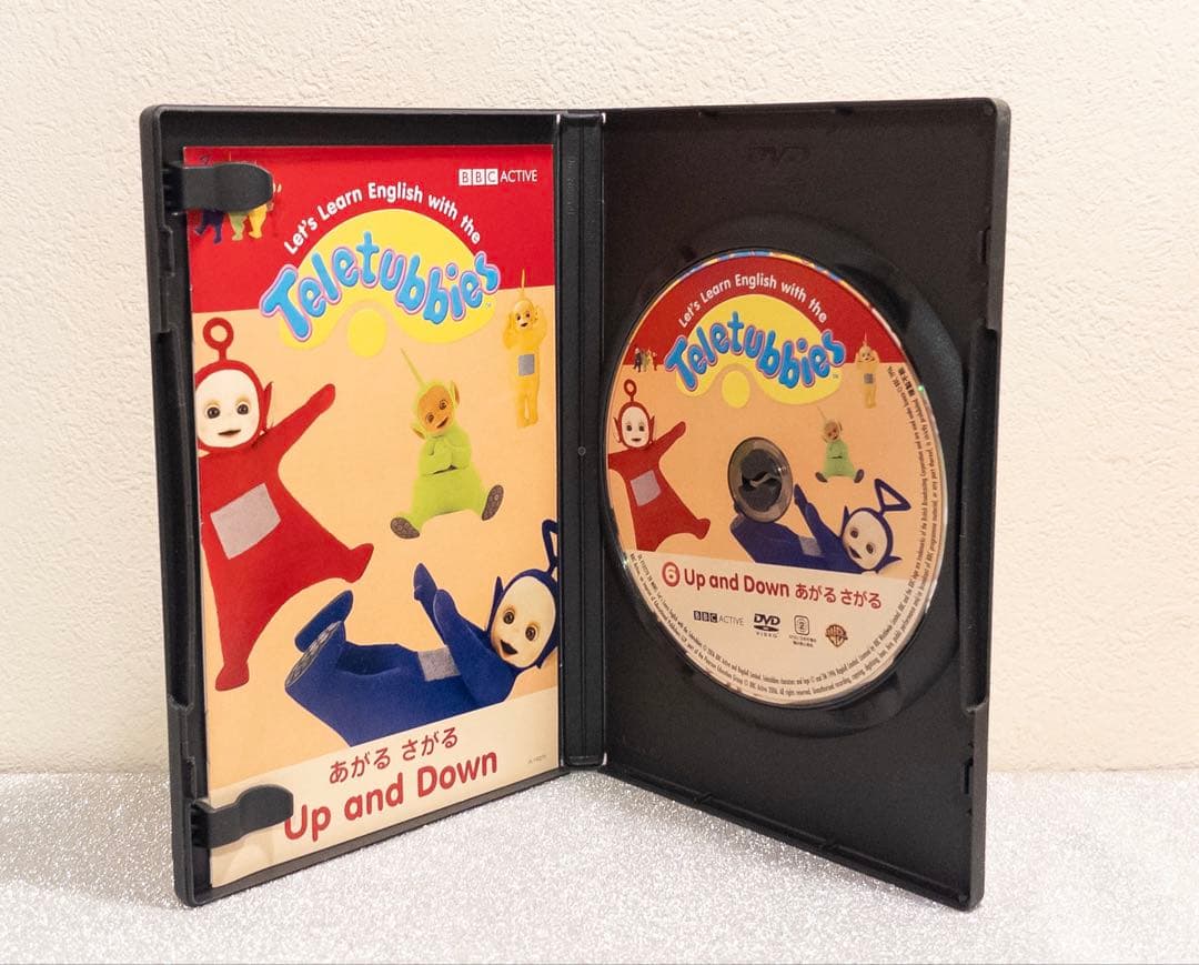 テレタビーズと英語のおべんきょ DVD 6巻セット 中古 Teletubbies