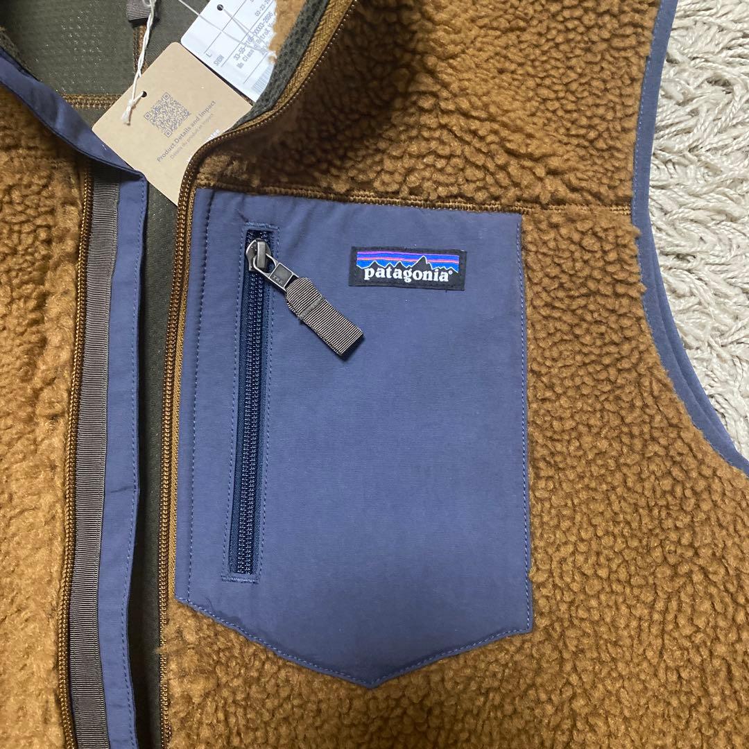 patagonia パタゴニア クラシックレトロX ベスト Lサイズ ブラウン