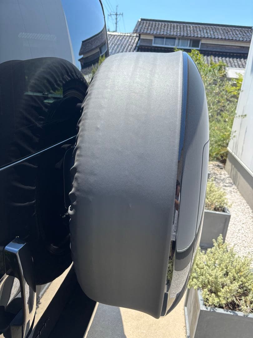 DEFENDER 純正品　スペアタイヤカバー ブラック