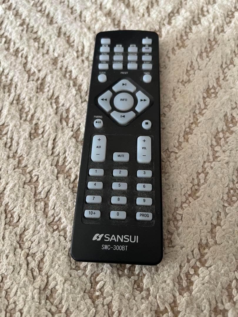 SANSUI CDステレオシステム SMC-300BT 通電のみ確認