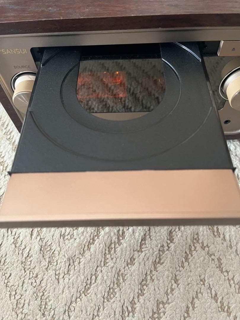 SANSUI CDステレオシステム SMC-300BT 通電のみ確認