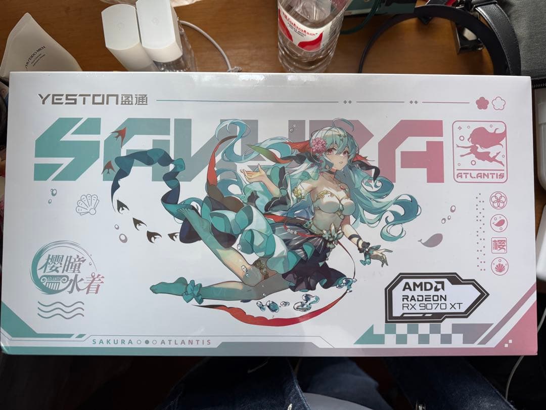 日本未発売AMD Yeston 水着Atlantis RX 9070 XT OC