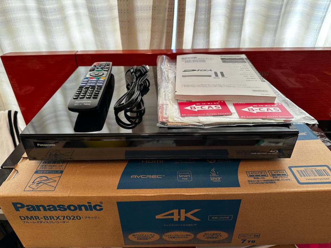 パナソニック 7TB 4Kブルーレイレコーダ DMR-BRX7020