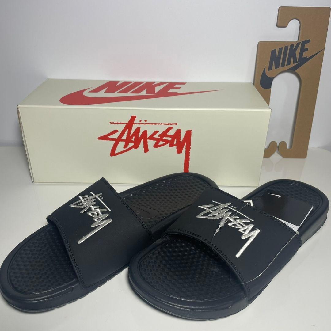 Stussy　ステューシー　NIKE　ナイキ　サンダル　サイズ8　コラボ　古着