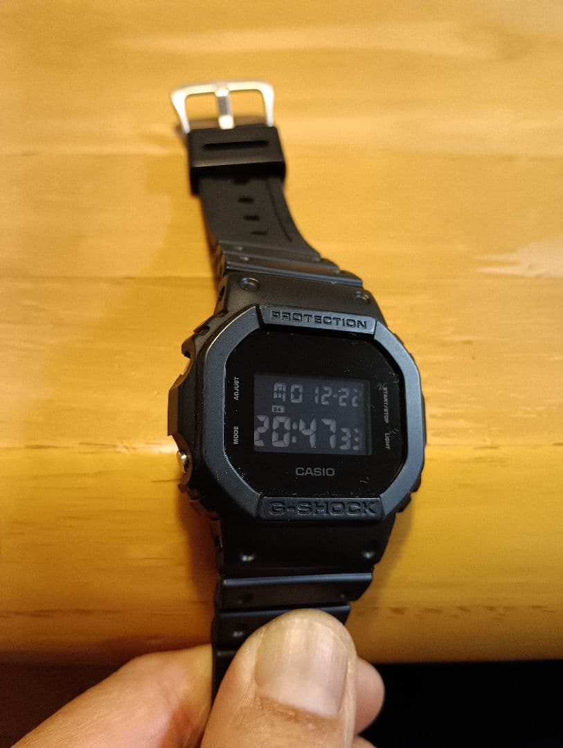 G-SHOCK 電池新品 DW-5600BB ブラック Gショック