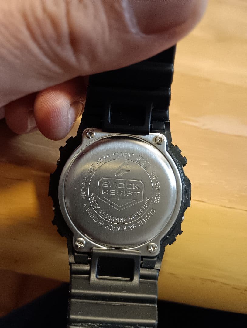 G-SHOCK 電池新品 DW-5600BB ブラック Gショック