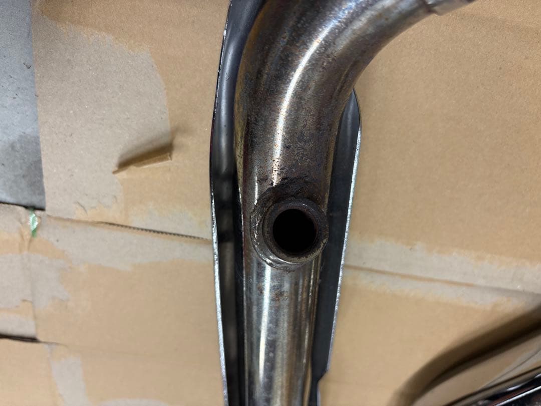 Vance & Hines クローム ツインパイプマフラー