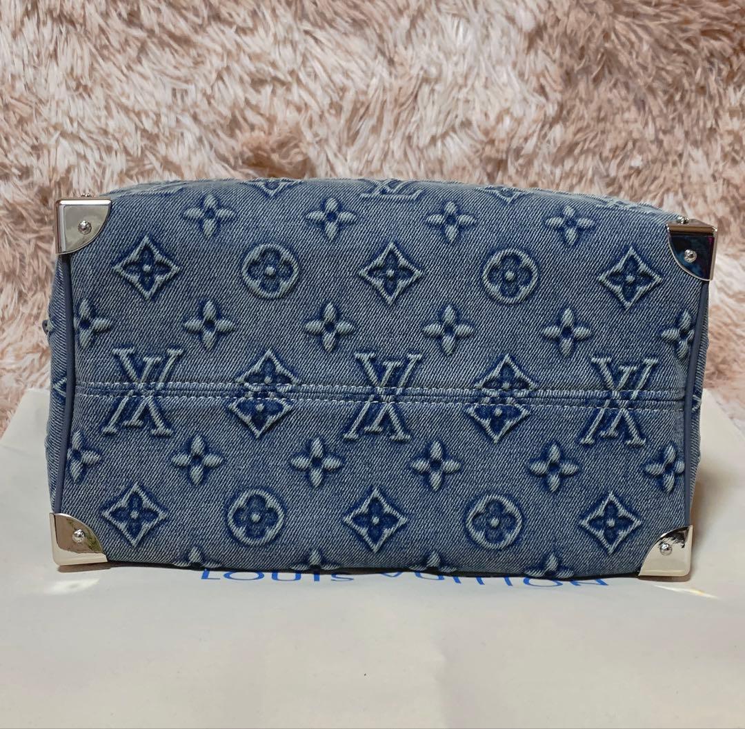 デニムボストンショルダーバッグ２８