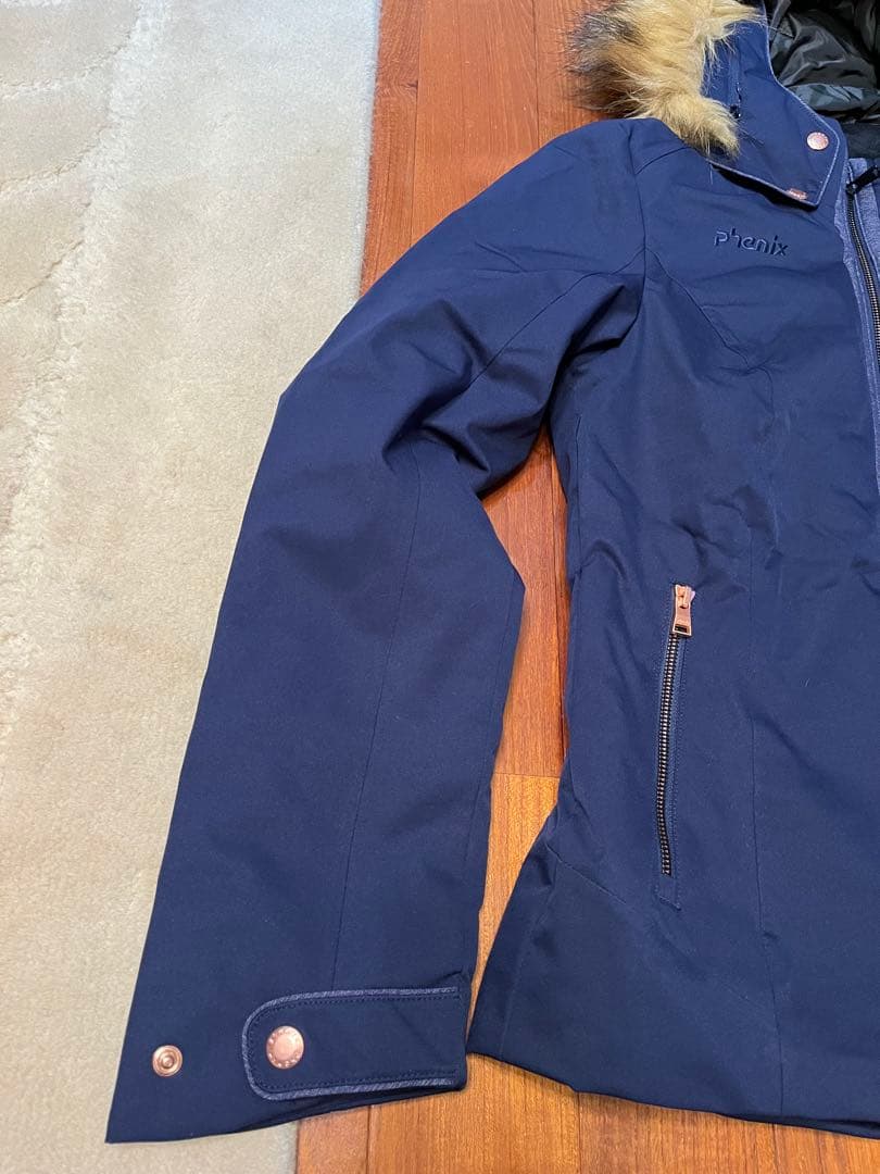 新品未使用 phenix 女性 フェニックス ウェアー上着 紺色 L