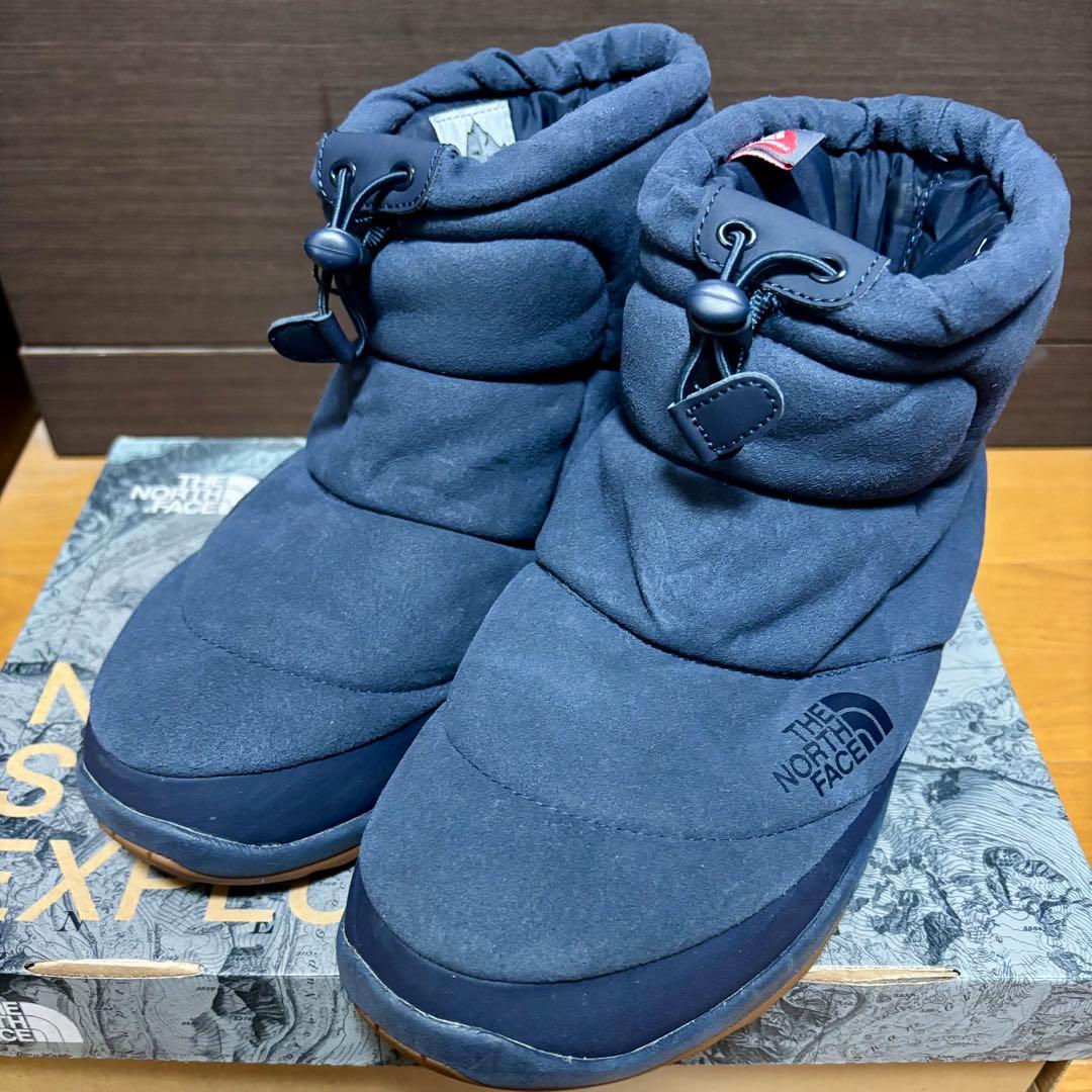 NORTH FACE BEAMS別注 NUPTSE BOOTIE NAVY 27