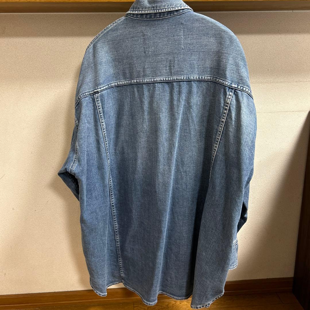 Healthy denim almond デニムシャツ