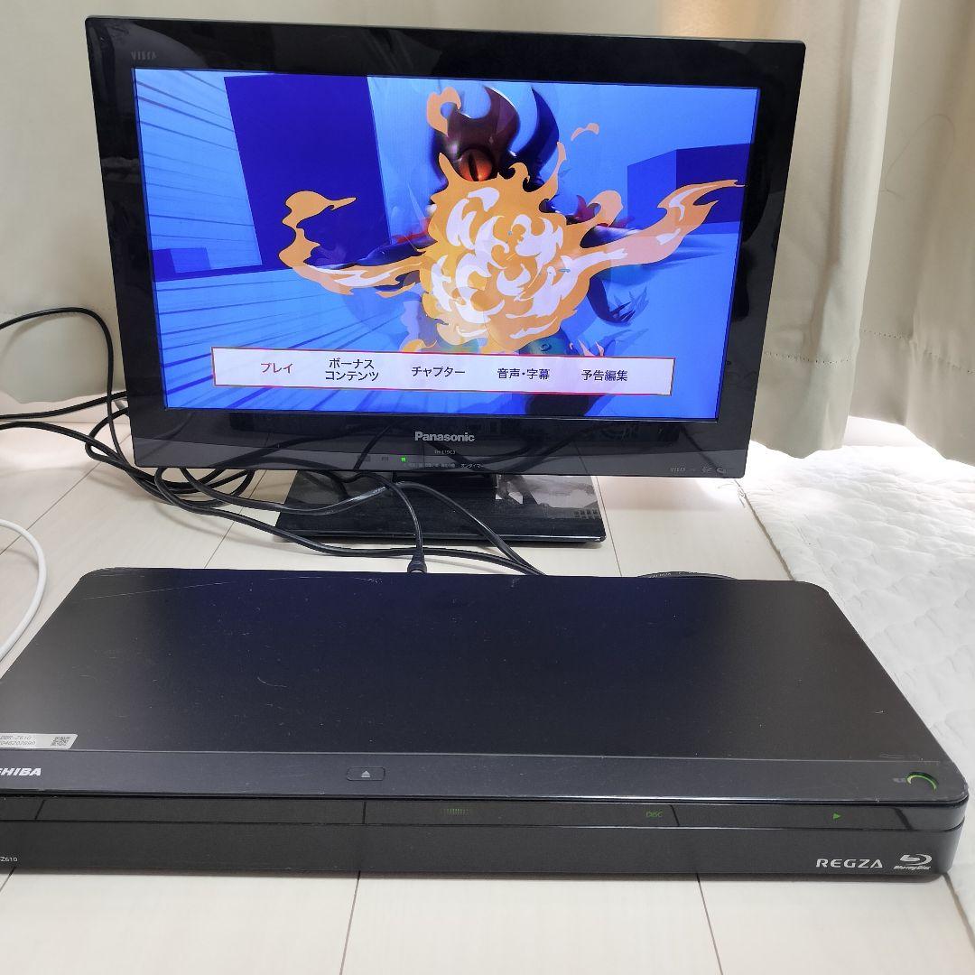 TOSHIBA ブルーレイレコーダー DBR-Z610 リモコン付き