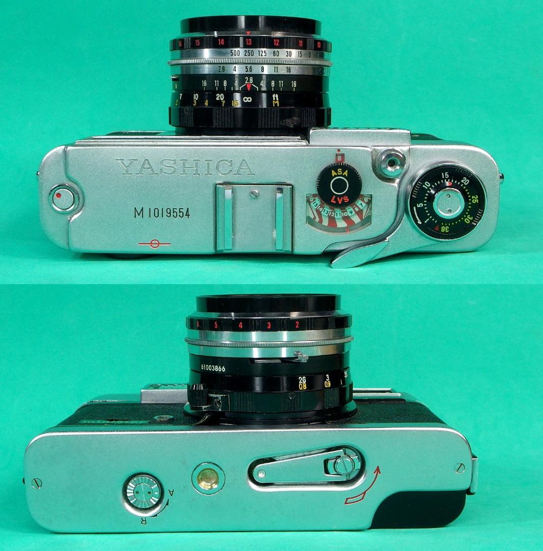 【美品】ヤシカ・ミニスター　ヤシノン４５ｍｍＦ２.８ ４群５枚【試写済】