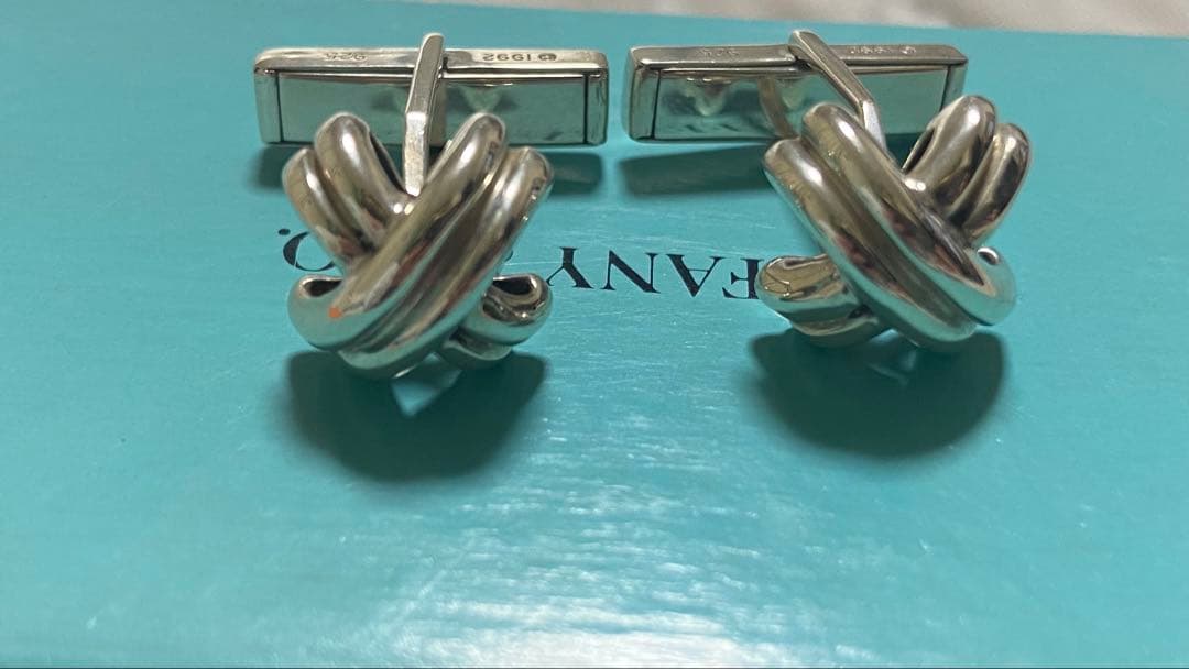 Tiffany & Co. 1992年製 カフリンクス 925シルバー