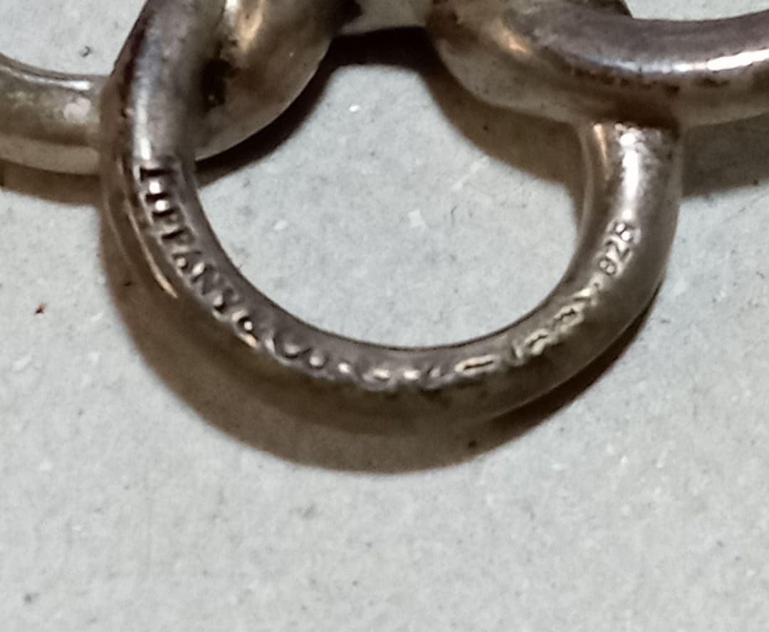 Tiffanyクアドロフォリオ シルバー ネックレスペンダント　クローバー