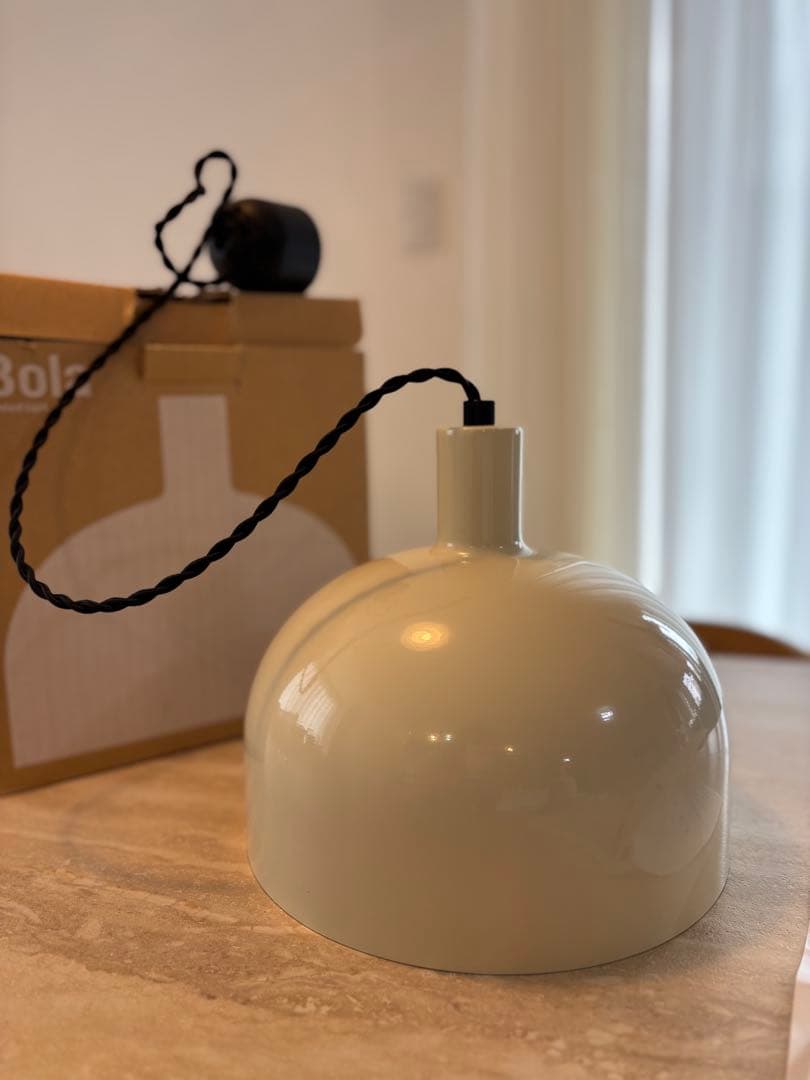 広松木工　ボーラ　スチールホワイト　ペンダントライト