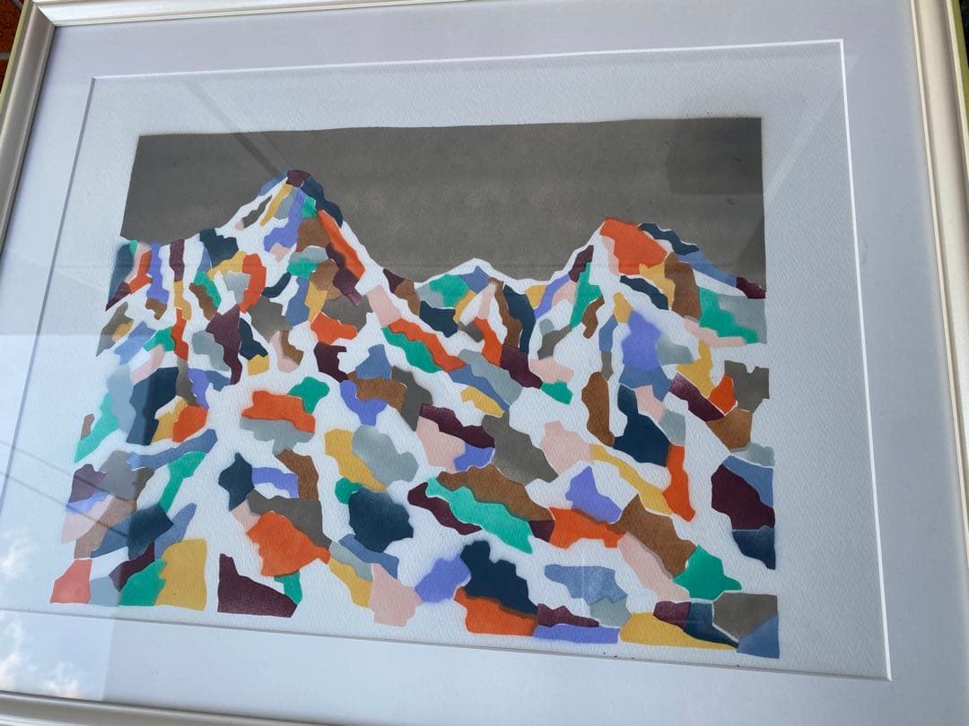 ジェリー鵜飼 ステンシルアート SMILE MOUNTAIN