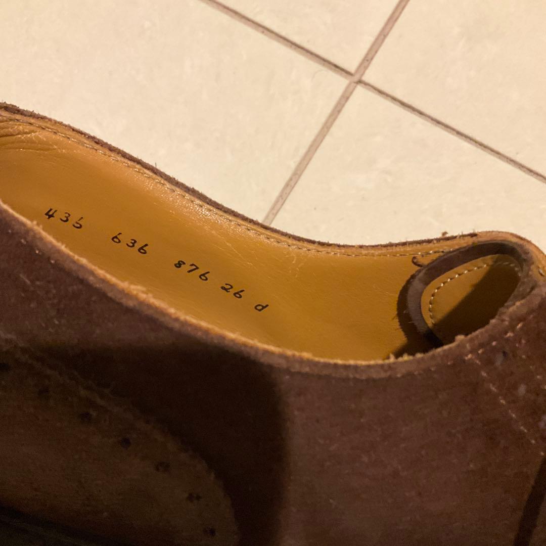 REGAL スエードウィングチップシューズ 26.0 cm