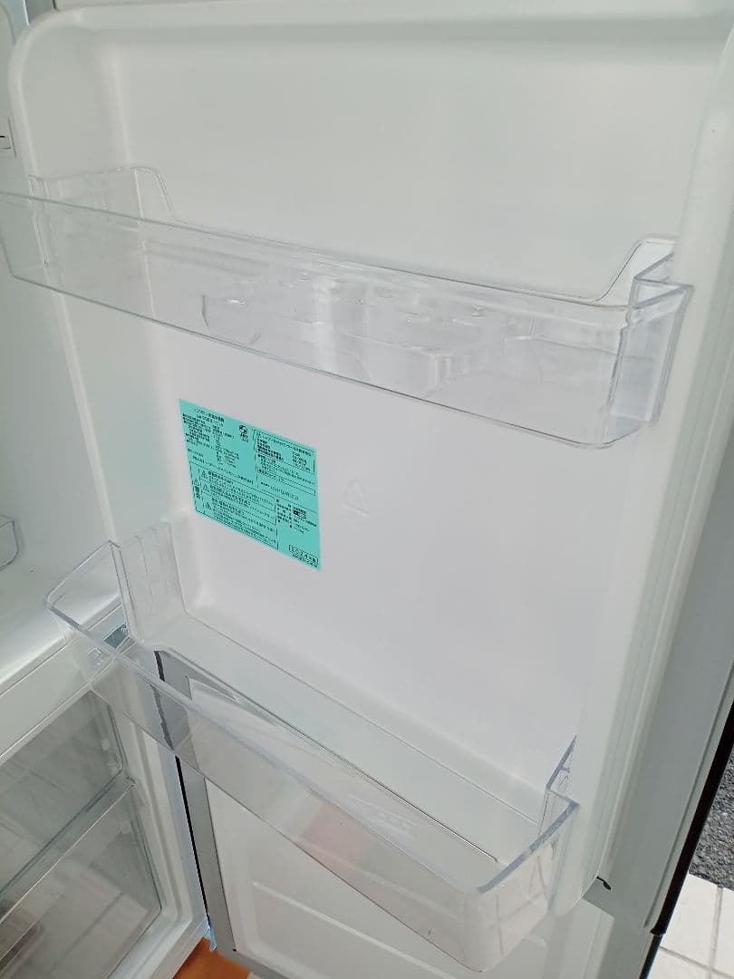 北九州市福岡市限定　ハイアール 2ドア冷蔵庫 2024年製 121L 3ヶ月保証