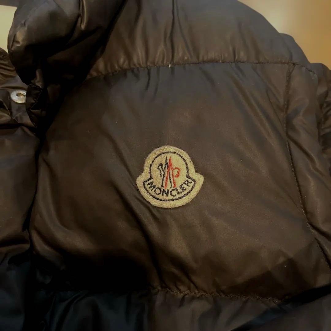MONCLER ブラック ダウンジャケット サイズ1