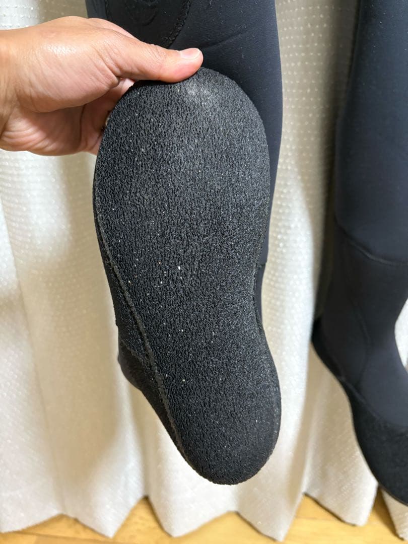 BEWET(ビーウェット)3mmセミドライ ブーツ付 メンズ L