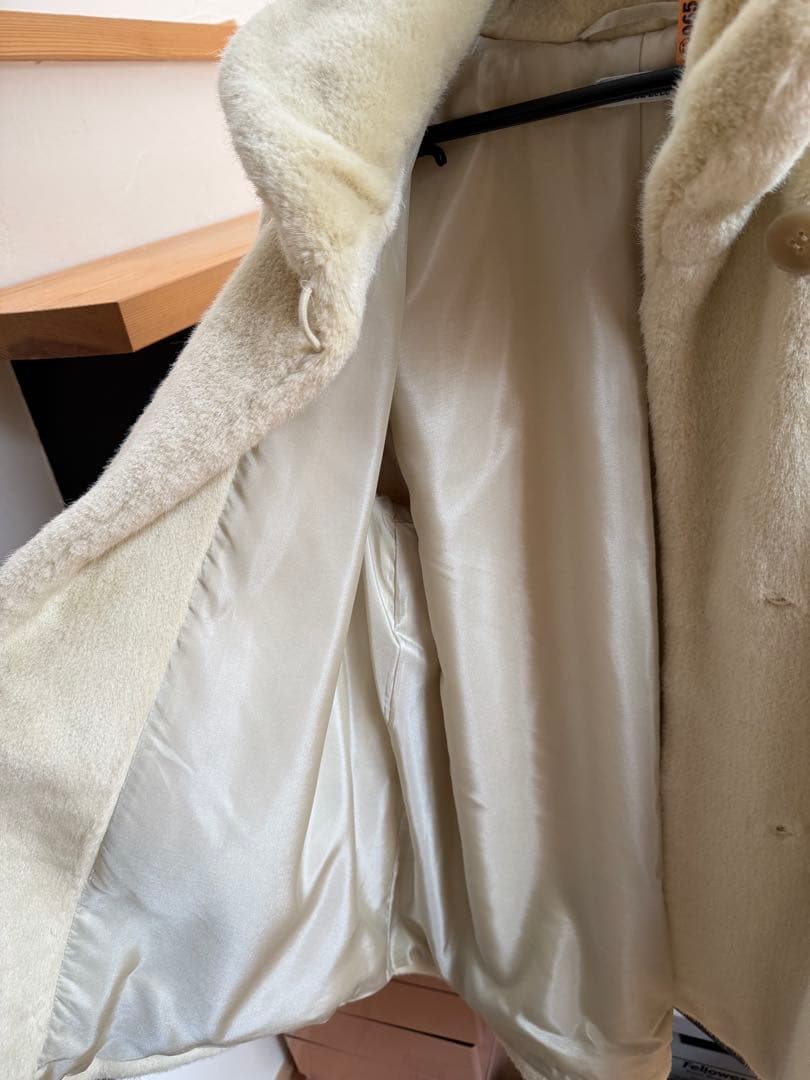 edit for lulu ミンクフェイクファーコート