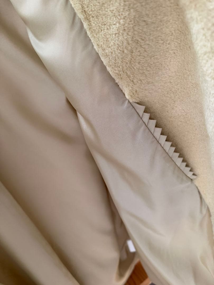 edit for lulu ミンクフェイクファーコート