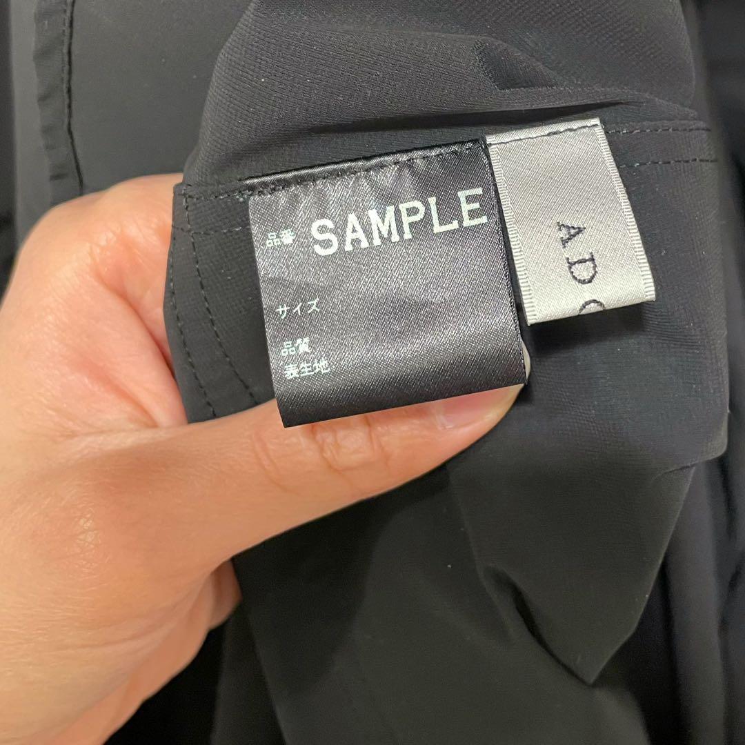 やや訳あり　ADOREアドーア　ハイツイストオーガンシャツワンピース シアー