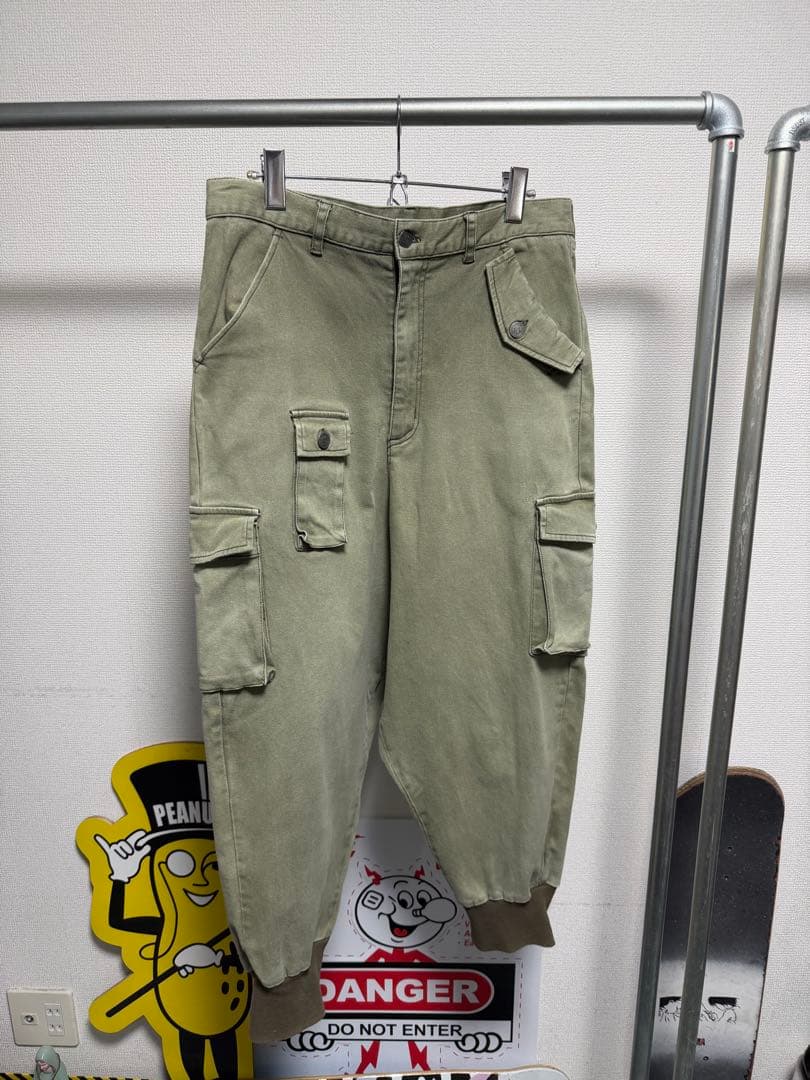 glamb グラム サルエルカーゴパンツ　ジョガー　フレディ　ミリタリー　1