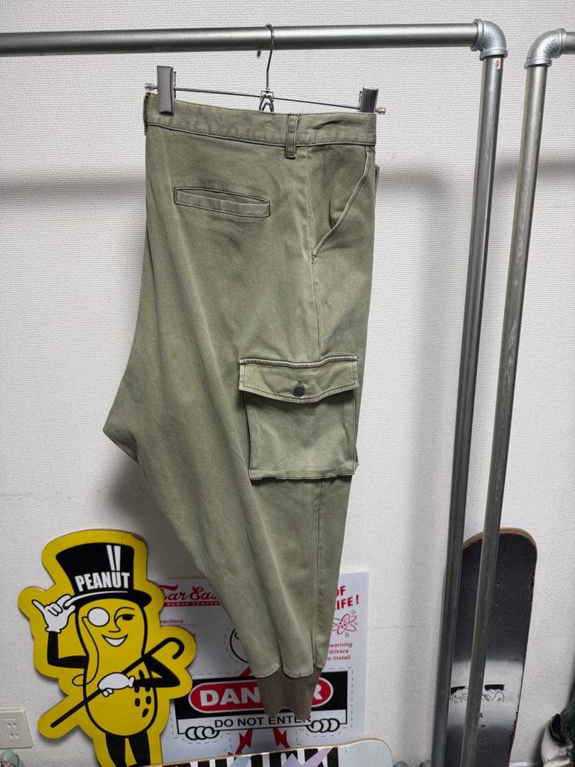 glamb グラム サルエルカーゴパンツ　ジョガー　フレディ　ミリタリー　1