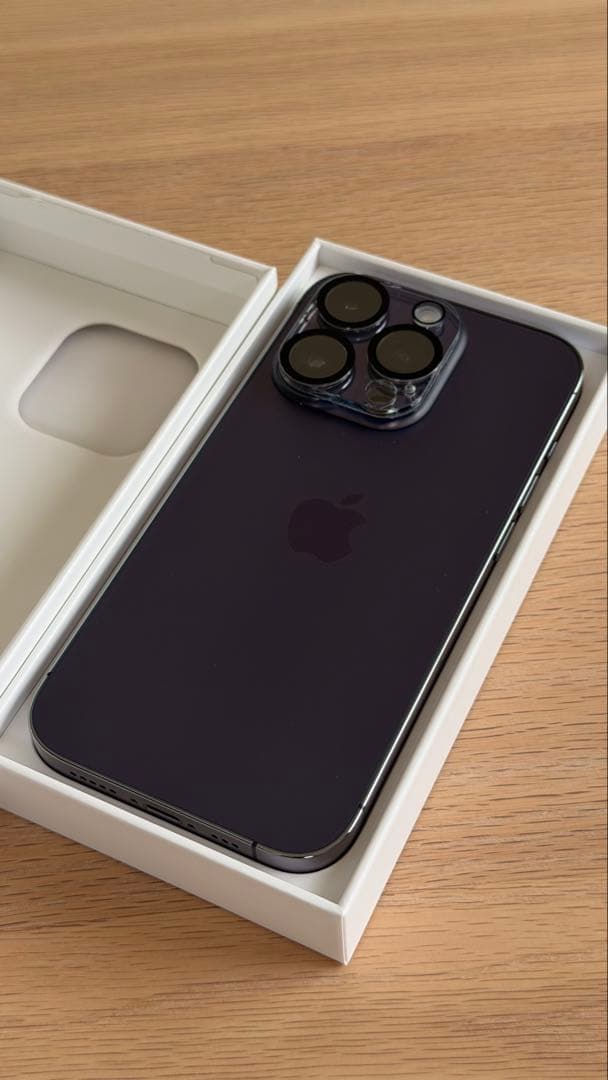 Apple iPhone14pro 256GB simフリー　ディープパープル