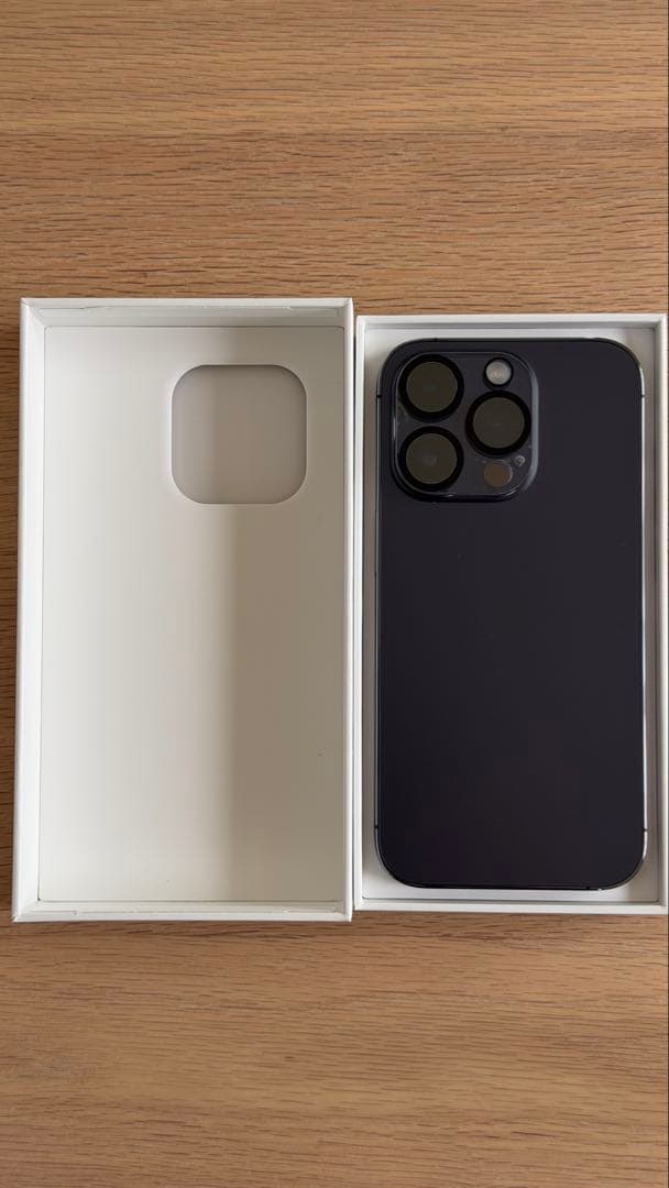 Apple iPhone14pro 256GB simフリー　ディープパープル