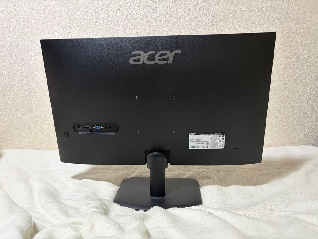 Acer ブラック モニター 本体　27インチ