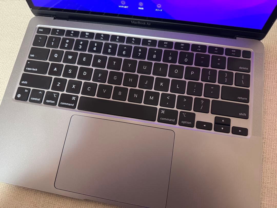 MacBook air M1 メモリ/16GB SSD/1TB/USキーボード