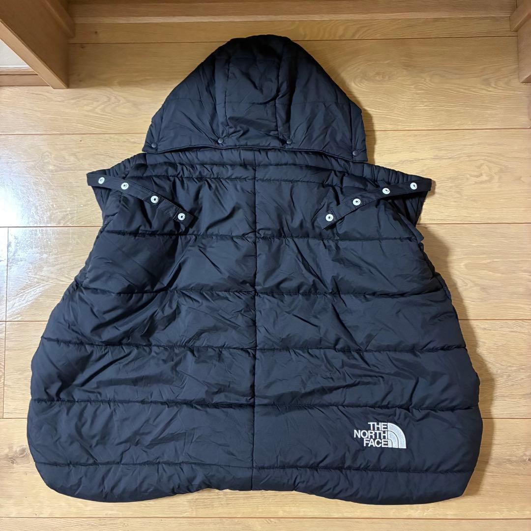 ノースフェイス　抱っこ紐ケープ　黒　NNB72301