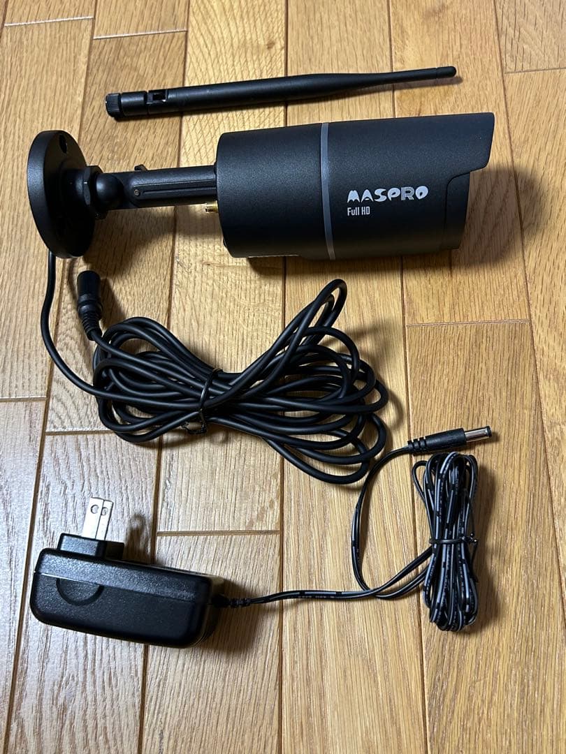 MASPRO ワイヤレス防犯カメラセット WHC7M3