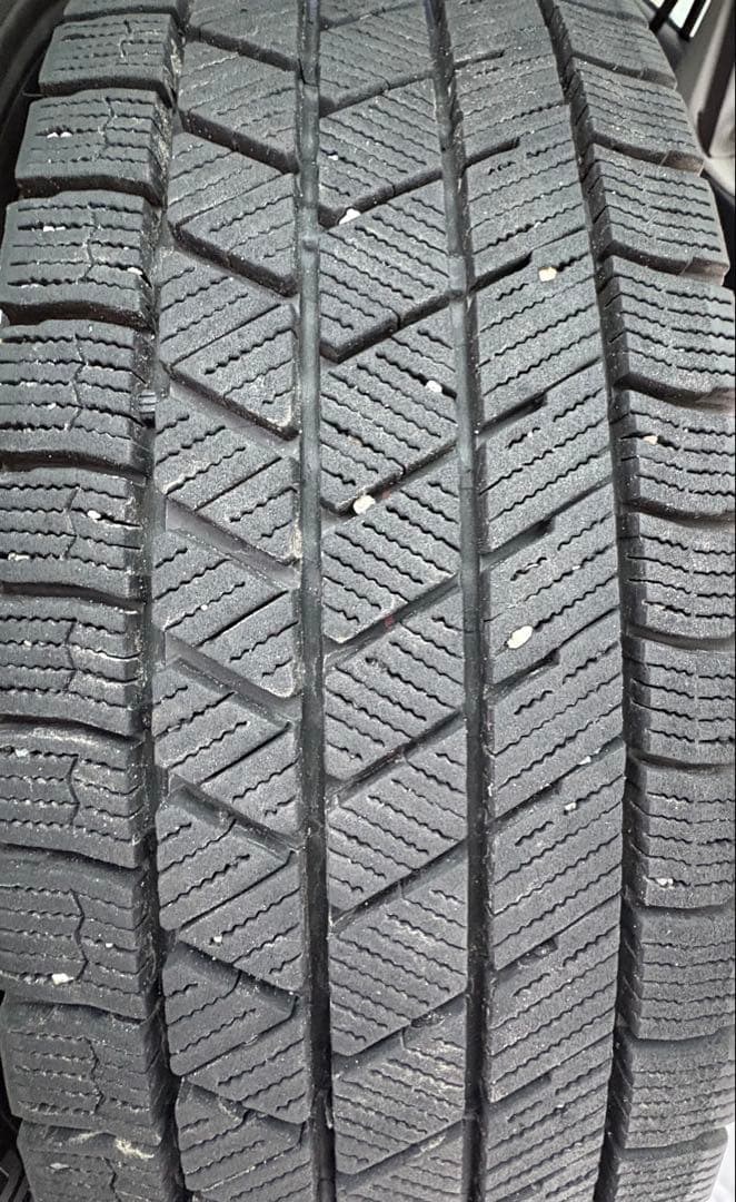 送料込　175/70R14 VRX3 アルミホイールセット　23年製造　バリ溝